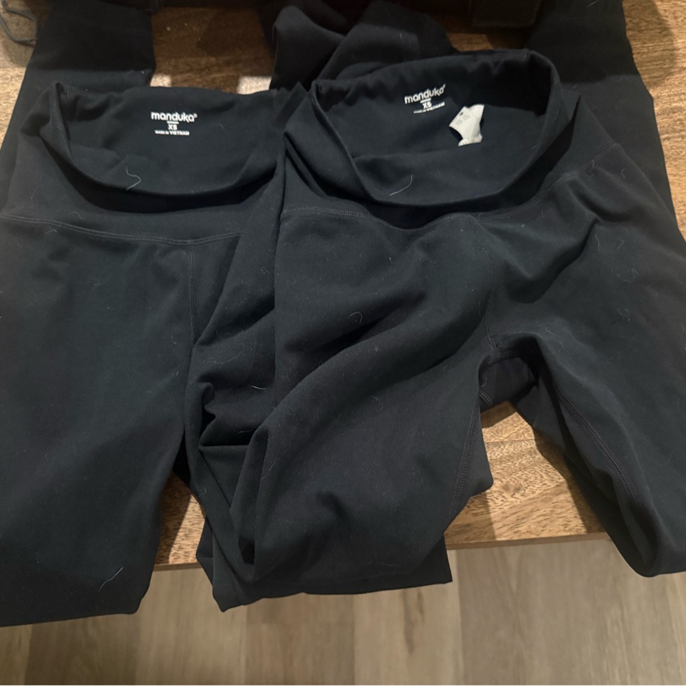 Two pairs of manduka leggings